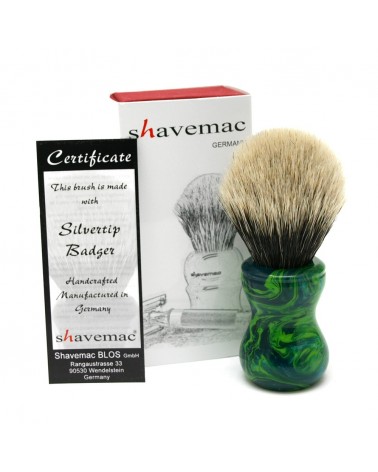TJ2 Silvertip 2-Band Badger Shaving Brush